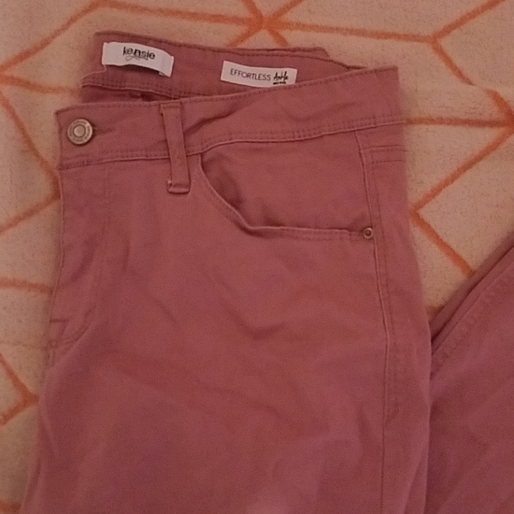 Blush colored pants